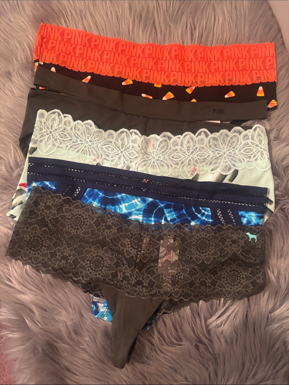 PINK Victorias Secret 5 pack of panties